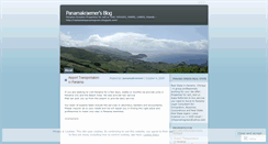 Desktop Screenshot of panamakraemer.wordpress.com