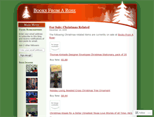 Tablet Screenshot of booksfromarose.wordpress.com