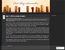 Tablet Screenshot of eastbaysommelier.wordpress.com