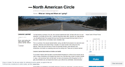 Desktop Screenshot of northamericancircle.wordpress.com