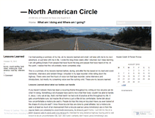 Tablet Screenshot of northamericancircle.wordpress.com