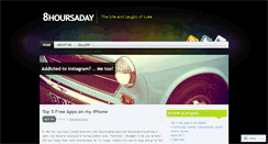 Desktop Screenshot of 8hoursaday.wordpress.com