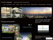 Tablet Screenshot of cityscapesingapore.wordpress.com