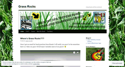 Desktop Screenshot of grassrocks.wordpress.com