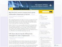 Tablet Screenshot of futurenews.wordpress.com