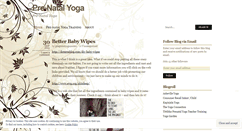 Desktop Screenshot of pregnantyogamoms.wordpress.com