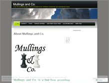 Tablet Screenshot of mullingsandco.wordpress.com