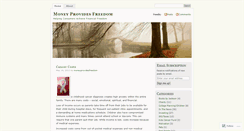 Desktop Screenshot of moneyprovidesfreedom.wordpress.com