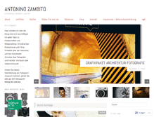 Tablet Screenshot of antoninozambito.wordpress.com