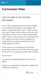 Mobile Screenshot of curriculumvitiate.wordpress.com
