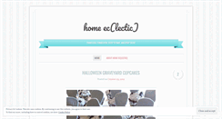 Desktop Screenshot of homeeclectic.wordpress.com