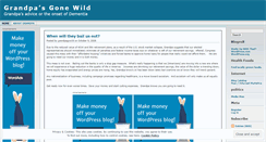 Desktop Screenshot of grandpagowild.wordpress.com