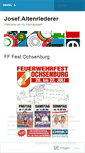 Mobile Screenshot of josefaltenriederer.wordpress.com