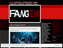 Tablet Screenshot of fangteambr.wordpress.com