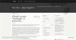 Desktop Screenshot of macbox.wordpress.com