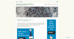 Desktop Screenshot of byggehusioppdal.wordpress.com