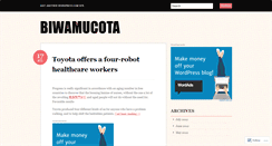 Desktop Screenshot of biwamucota.wordpress.com