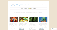 Desktop Screenshot of bumbabroadsides.wordpress.com
