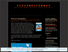 Tablet Screenshot of fuzzybeaverboy.wordpress.com