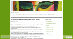 Desktop Screenshot of kunstbeeldendevorminganne.wordpress.com