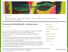 Tablet Screenshot of kunstbeeldendevorminganne.wordpress.com