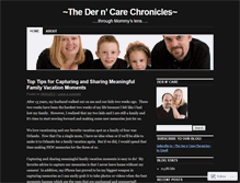 Tablet Screenshot of derncare.wordpress.com