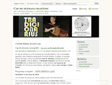 Tablet Screenshot of capdesetmanadiatonic.wordpress.com