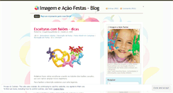 Desktop Screenshot of imagemeacaofestas.wordpress.com