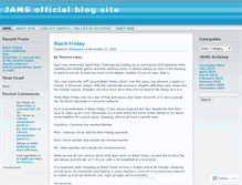 Tablet Screenshot of illinijams.wordpress.com