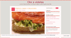 Desktop Screenshot of oloravioletas.wordpress.com