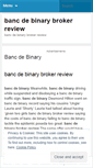 Mobile Screenshot of emcom.bancdebinarybrokerreview.wordpress.com