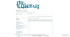 Desktop Screenshot of illiteratiuk.wordpress.com