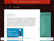 Tablet Screenshot of fishinainflux.wordpress.com