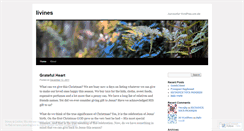 Desktop Screenshot of livines.wordpress.com
