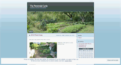 Desktop Screenshot of perennialcycle.wordpress.com