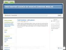 Tablet Screenshot of fbcrc.wordpress.com