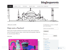 Tablet Screenshot of bloglesparents.wordpress.com