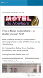 Mobile Screenshot of moteldenowhere.wordpress.com