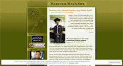 Desktop Screenshot of maryulismax.wordpress.com