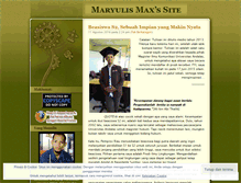 Tablet Screenshot of maryulismax.wordpress.com