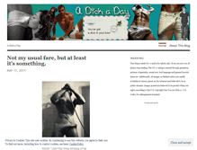 Tablet Screenshot of dickinyourbox.wordpress.com