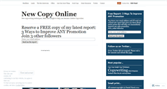 Desktop Screenshot of newcopy.wordpress.com