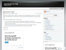 Tablet Screenshot of apartmentsforsaleinlebanon.wordpress.com