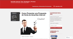 Desktop Screenshot of amarillasinternet7.wordpress.com