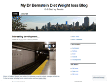 Tablet Screenshot of drbdietgal.wordpress.com