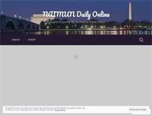 Tablet Screenshot of naimundaily.wordpress.com
