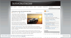 Desktop Screenshot of gregcreason.wordpress.com