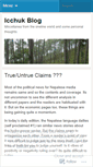 Mobile Screenshot of icchuk.wordpress.com