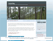 Tablet Screenshot of icchuk.wordpress.com