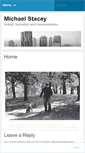 Mobile Screenshot of michaelstacey.wordpress.com